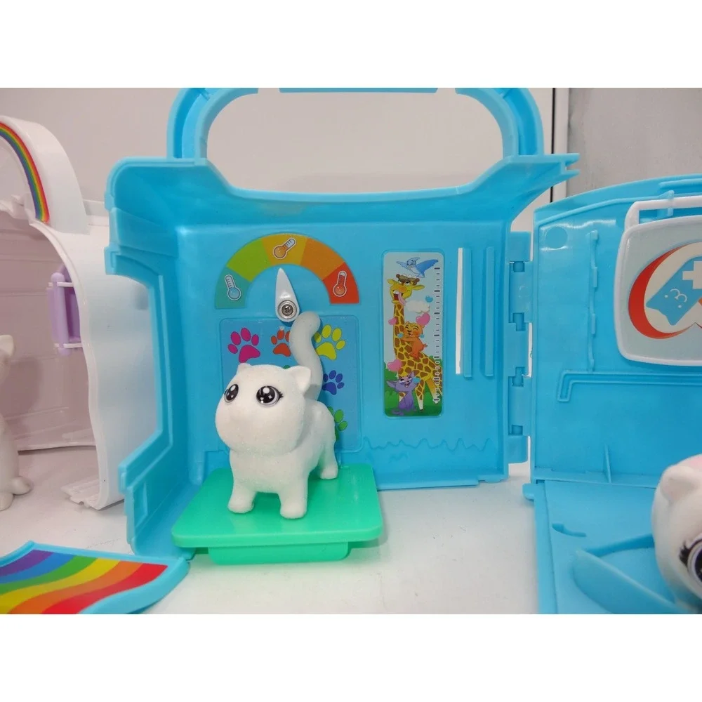 Crayola Scribble Scrubbies Pets Vet Set Tattoo Shop Cloud House and pets